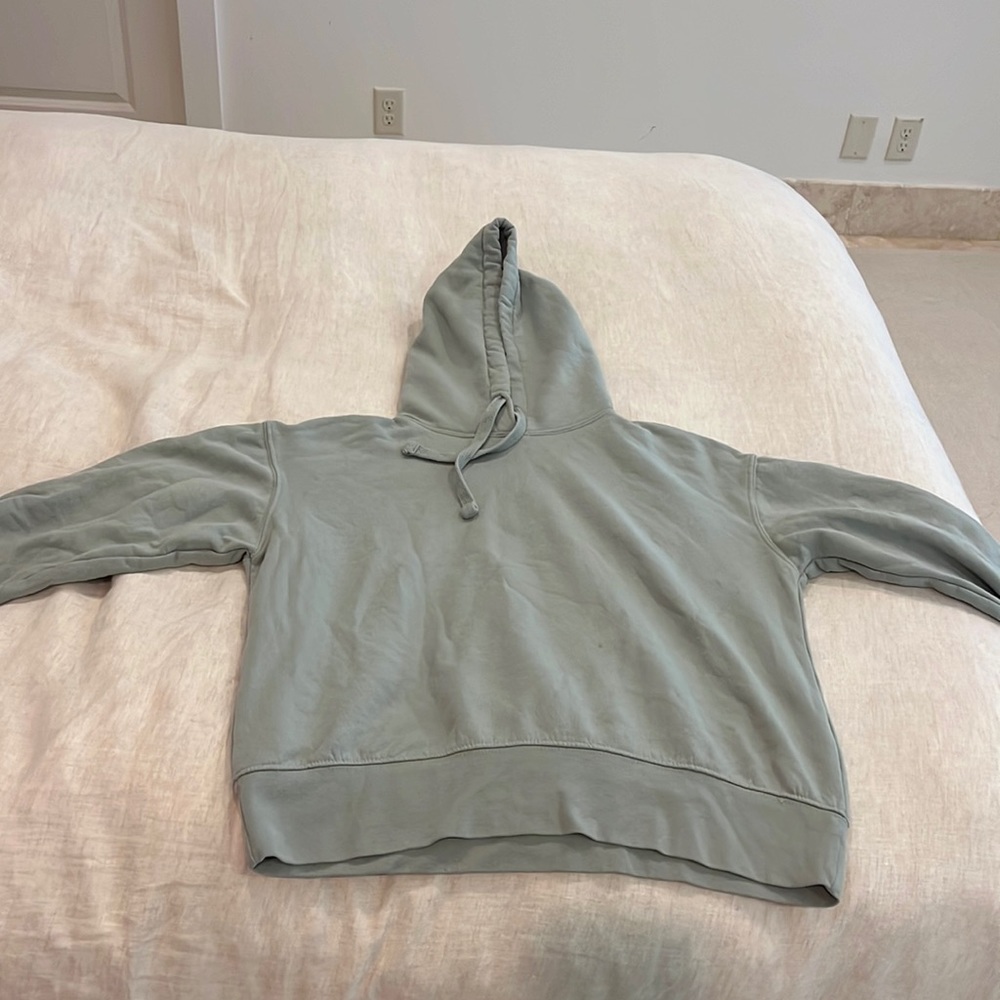 Light Green/Teal hoodie zara
